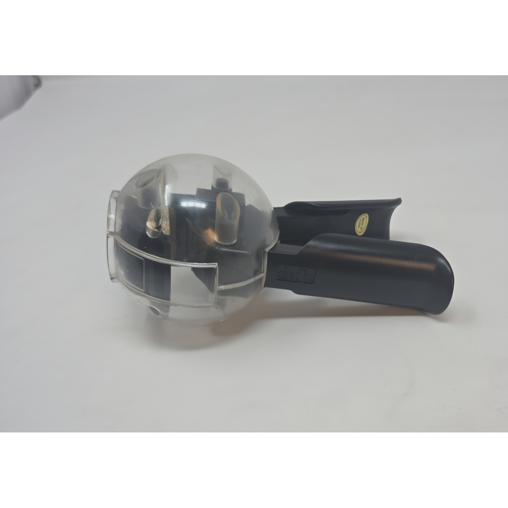 Chef'n PepperBall One-Handed Pepper Grinder Mill Black Clear, Adjustable